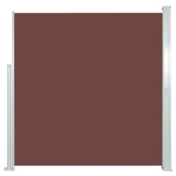 vidaXL Seitenmarkise Ausziehbar 140x300 cm Braun