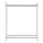 vidaXL Brennholzregal Transparent 80x35x100 cm Hartglas vidaXL Brennholzregal Transparent 80x35x100 cm Hartglas