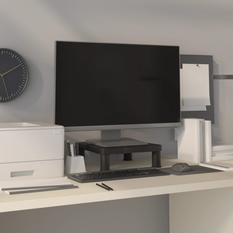 vidaXL Monitorständer Schwarz 33,5x34x10,5 cm vidaXL Monitorständer Schwarz 33,5x34x10,5 cm