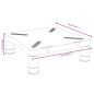 vidaXL Monitorständer Schwarz 33,5x34x10,5 cm vidaXL Monitorständer Schwarz 33,5x34x10,5 cm