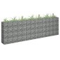 vidaXL Gabionen-Hochbeet Verzinkter Stahl 270 x 30 x 90 cm vidaXL Gabionen-Hochbeet Verzinkter Stahl 270 x 30 x 90 cm