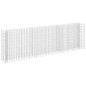 vidaXL Gabionen-Hochbeet Verzinkter Stahl 270 x 30 x 90 cm vidaXL Gabionen-Hochbeet Verzinkter Stahl 270 x 30 x 90 cm