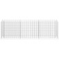 vidaXL Gabionen-Hochbeet Verzinkter Stahl 270 x 30 x 90 cm vidaXL Gabionen-Hochbeet Verzinkter Stahl 270 x 30 x 90 cm