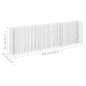 vidaXL Gabionen-Hochbeet Verzinkter Stahl 270 x 30 x 90 cm vidaXL Gabionen-Hochbeet Verzinkter Stahl 270 x 30 x 90 cm