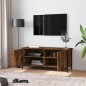 vidaXL TV-Schrank mit Türen Räuchereiche 102x35x45 cm Holzwerkstoff vidaXL TV-Schrank mit Türen Räuchereiche 102x35x45 cm Holzwerkstoff