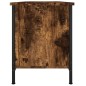 vidaXL TV-Schrank mit Türen Räuchereiche 102x35x45 cm Holzwerkstoff vidaXL TV-Schrank mit Türen Räuchereiche 102x35x45 cm Holzwerkstoff
