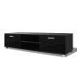 vidaXL TV Schrank Hochglanz Schwarz 140x40,3x34,7 cm vidaXL TV Schrank Hochglanz Schwarz 140x40,3x34,7 cm