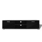 vidaXL TV Schrank Hochglanz Schwarz 140x40,3x34,7 cm vidaXL TV Schrank Hochglanz Schwarz 140x40,3x34,7 cm