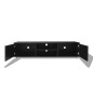 vidaXL TV Schrank Hochglanz Schwarz 140x40,3x34,7 cm vidaXL TV Schrank Hochglanz Schwarz 140x40,3x34,7 cm