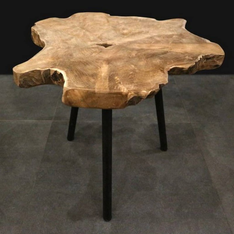 H&S Collection Beistelltisch Teak-Wurzelholz H&S Collection Beistelltisch Teak-Wurzelholz