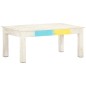 vidaXL Couchtisch Weiß 110x60x45 cm Massivholz Mango vidaXL Couchtisch Weiß 110x60x45 cm Massivholz Mango
