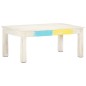vidaXL Couchtisch Weiß 110x60x45 cm Massivholz Mango vidaXL Couchtisch Weiß 110x60x45 cm Massivholz Mango