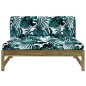 vidaXL Mittelsofa 120x80 cm Kiefernholz Imprägniert vidaXL Mittelsofa 120x80 cm Kiefernholz Imprägniert