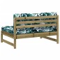 vidaXL Mittelsofa 120x80 cm Kiefernholz Imprägniert vidaXL Mittelsofa 120x80 cm Kiefernholz Imprägniert