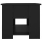 vidaXL Couchtisch Schwarz 79x49x41 cm Holzwerkstoff vidaXL Couchtisch Schwarz 79x49x41 cm Holzwerkstoff