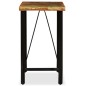 vidaXL Bartisch Altholz Massiv 60x60x107 cm vidaXL Bartisch Altholz Massiv 60x60x107 cm