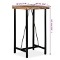 vidaXL Bartisch Altholz Massiv 60x60x107 cm vidaXL Bartisch Altholz Massiv 60x60x107 cm