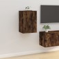 vidaXL TV-Wandschränke 2 Stk. Räuchereiche 40x34,5x60 cm vidaXL TV-Wandschränke 2 Stk. Räuchereiche 40x34,5x60 cm