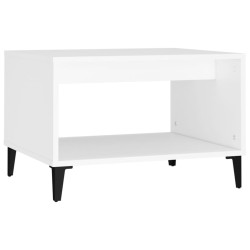 vidaXL Couchtisch Weiß 60x50x40 cm Holzwerkstoff
