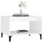 vidaXL Couchtisch Weiß 60x50x40 cm Holzwerkstoff vidaXL Couchtisch Weiß 60x50x40 cm Holzwerkstoff