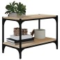 vidaXL TV-Schrank Sonoma-Eiche 60x33x41 cm Holzwerkstoff und Stahl vidaXL TV-Schrank Sonoma-Eiche 60x33x41 cm Holzwerkstoff und Stahl