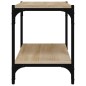vidaXL TV-Schrank Sonoma-Eiche 60x33x41 cm Holzwerkstoff und Stahl vidaXL TV-Schrank Sonoma-Eiche 60x33x41 cm Holzwerkstoff und Stahl