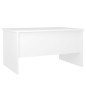 vidaXL Couchtisch Weiß 80x50x42,5 cm Holzwerkstoff vidaXL Couchtisch Weiß 80x50x42,5 cm Holzwerkstoff