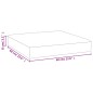 Palettenkissen Türkis 60x60x8 cm Oxford-Gewebe Palettenkissen Türkis 60x60x8 cm Oxford-Gewebe