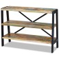 vidaXL Sideboard 3 Regalböden Altholz vidaXL Sideboard 3 Regalböden Altholz
