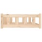 vidaXL Hundebett 105,5x75,5x28 cm Massivholz Kiefer vidaXL Hundebett 105,5x75,5x28 cm Massivholz Kiefer