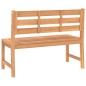 vidaXL Gartenbank 114 cm Massivholz Teak vidaXL Gartenbank 114 cm Massivholz Teak