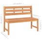 vidaXL Gartenbank 114 cm Massivholz Teak vidaXL Gartenbank 114 cm Massivholz Teak