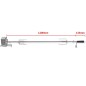 vidaXL Grill Rotisseriespieß mit professionellem Motor Stahl 1200 mm vidaXL Grill Rotisseriespieß mit professionellem Motor Stahl 1200 mm