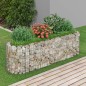 vidaXL Gabionen-Hochbeet Verzinktes Eisen 190x50x50 cm vidaXL Gabionen-Hochbeet Verzinktes Eisen 190x50x50 cm
