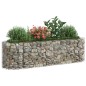 vidaXL Gabionen-Hochbeet Verzinktes Eisen 190x50x50 cm vidaXL Gabionen-Hochbeet Verzinktes Eisen 190x50x50 cm