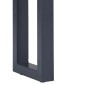 vidaXL Konsolentisch Grau 115 x 35 x 76 cm Massivholz Akazie und Eisen vidaXL Konsolentisch Grau 115 x 35 x 76 cm Massivholz Akazie und Eisen