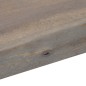 vidaXL Konsolentisch Grau 115 x 35 x 76 cm Massivholz Akazie und Eisen vidaXL Konsolentisch Grau 115 x 35 x 76 cm Massivholz Akazie und Eisen
