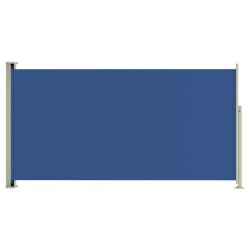 vidaXL Seitenmarkise Ausziehbar 160x300 cm Blau