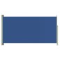 vidaXL Seitenmarkise Ausziehbar 160x300 cm Blau vidaXL Seitenmarkise Ausziehbar 160x300 cm Blau