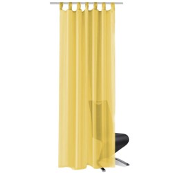 vidaXL Voile-Gardinen 2 Stk. 140 x 245 cm Gelb