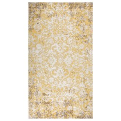 vidaXL Outdoor-Teppich Flachgewebe 115x170 cm Gelb 