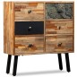 vidaXL Beistellschrank 6 Schubladen Recyceltes Teak Massiv 70x30x76 cm vidaXL Beistellschrank 6 Schubladen Recyceltes Teak Massiv 70x30x76 cm