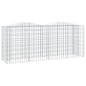 vidaXL Gabionen-Hochbeet mit Hochbogen 200x50x100 cm Verzinktes Eisen vidaXL Gabionen-Hochbeet mit Hochbogen 200x50x100 cm Verzinktes Eisen