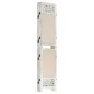 vidaXL 6-tlg. Raumteiler Creme 210x165 cm Stoff vidaXL 6-tlg. Raumteiler Creme 210x165 cm Stoff