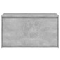 vidaXL Flurbank 80x40x45 cm Betongrau Holzwerkstoff vidaXL Flurbank 80x40x45 cm Betongrau Holzwerkstoff