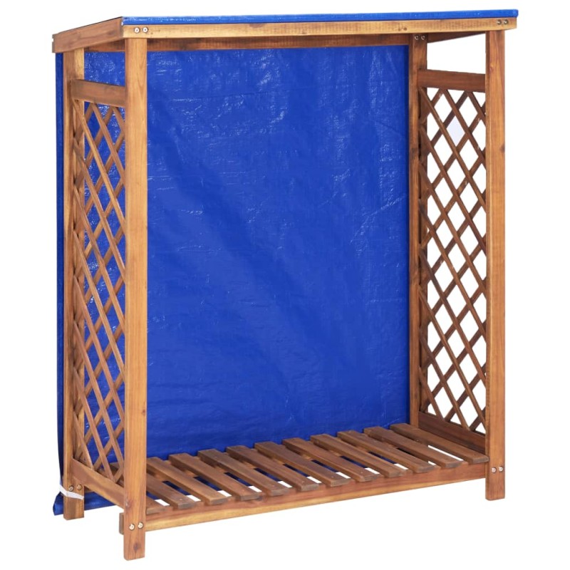 vidaXL Kaminholzregal 105x38x115 cm Akazie Massivholz vidaXL Kaminholzregal 105x38x115 cm Akazie Massivholz