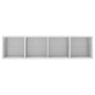 vidaXL Bücherregal/TV-Schrank Hochglanz-Weiß 143×30×36 cm vidaXL Bücherregal/TV-Schrank Hochglanz-Weiß 143×30×36 cm