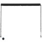 vidaXL Einziehbare Markise mit LED 100×150 cm Anthrazit vidaXL Einziehbare Markise mit LED 100×150 cm Anthrazit