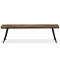 vidaXL Sitzbank Recyceltes Teak und Stahl 160 x 35 x 45 cm vidaXL Sitzbank Recyceltes Teak und Stahl 160 x 35 x 45 cm