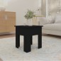 vidaXL Couchtisch Schwarz 40x40x42 cm Holzwerkstoff vidaXL Couchtisch Schwarz 40x40x42 cm Holzwerkstoff